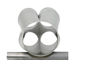 3D Printed 316 Stainless: 4-1 Performance Merge Collector: 1 1/2" Primary