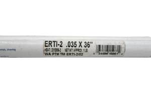 Titanium CP2 TIG Filler Rod: ERTI-2 x .035" x 36"