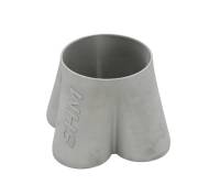 Custom Header Components - Formed Collectors - 3D Printed 316 Stainless Steel Turbo Formed Collectors