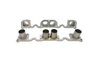 Small Block Chevy Spread Port MBE/Stahl Pattern Welded Stainless Steel Header Flange Kit