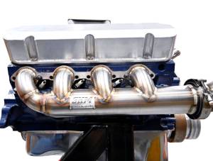 Small Block Ford- Hi-Port/Twisted Wedge 225/Head Hunter Round Port Turbo Headers