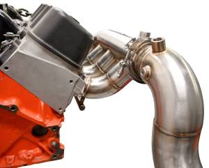 Big Block Chevy Long Branch Stainless Marine Exhaust Manifolds