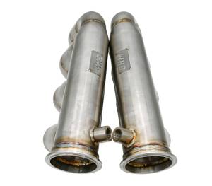 Big Block Chevy Long Branch Stainless Marine Exhaust Manifolds