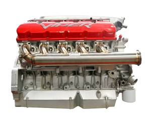 Dodge Viper V-10 Turbo Headers-Straight Exit (Shown with EGT Bungs)