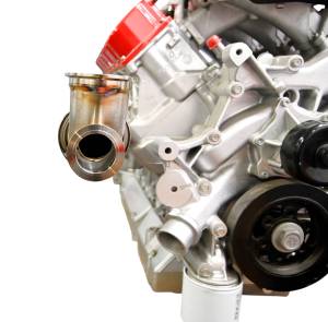 Dodge Viper V-10 Turbo Headers-Straight Exit (Shown with EGT Bungs)