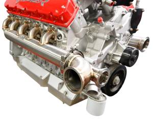 Dodge Viper V-10 Turbo Headers-Straight Exit (Shown with EGT Bungs)
