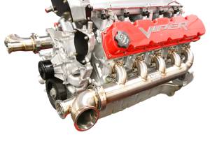 Dodge Viper V-10 Turbo Headers-Straight Exit