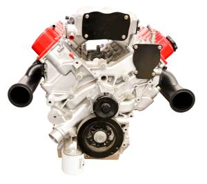 Dodge Viper Turbo headers- Shown with EGT's and Ceramic Coating
