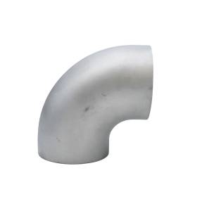 Ultra-Tight Flange Bends: 2 1/2" x 2.0" CLR x 90 Degree 316 Stainless Steel