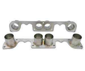 Small Block Chevy Spread Port Stahl Pattern Welded Stainless Steel Header Flange Kit