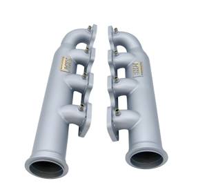 Mopar Gen III Hemi Turbo Headers- Straight Exit-w/ Optional Satin Silver Ceramic Coating & EGT Bungs