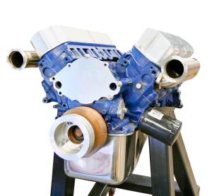 Small Block Ford Dart/AFR 351w Turbo Header- Up & Forward