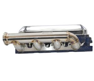 Big Block Ford 429/460  Turbo Header- Up & Forward