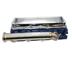 Big Block Ford 429/460  Turbo Header- Up & Forward