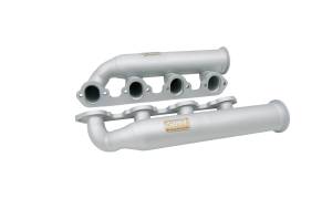 Big Block Ford 429/460  Turbo Header- W/ Satin Silver Ceramic Coating