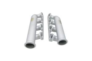 Big Block Ford 429/460  Turbo Header- W/ Satin Silver Ceramic Coating
