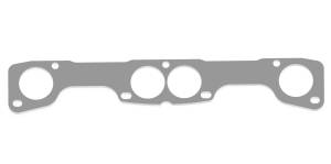 Small Block Chevy Close-Port Stahl Pattern Stainless Header Flange: 2" Round Ports