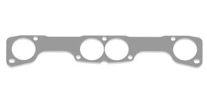 Small Block Chevy Close-Port Stahl Pattern Stainless Header Flange: 2 1/8" Round Ports