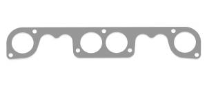 Small Block Chevy Spread-Port Stahl Pattern Stainless Header Flange: 2" Round Port