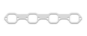 Small Block Ford-W Edelbrock Victor Senior Stainless Header Flange: 2 1/8" Sq Ports
