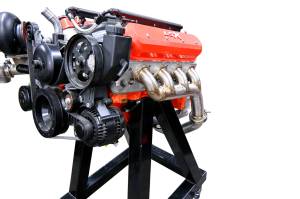 Chevy LS Single Turbo Header (Rear Crossover)